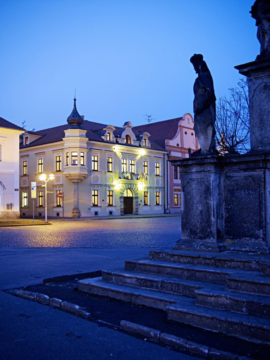 Alexander Hotel Stříbro Kültér fotó